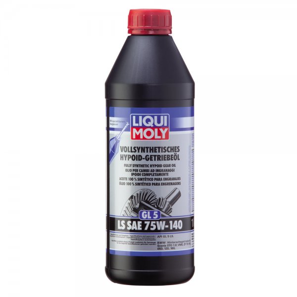 Liqui Moly Fully Synthetic Gear Oil (GL5) LS 75W140 1lt